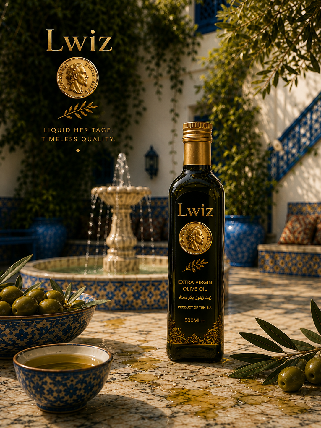 Lwiz Huile D'Olive 500 Ml